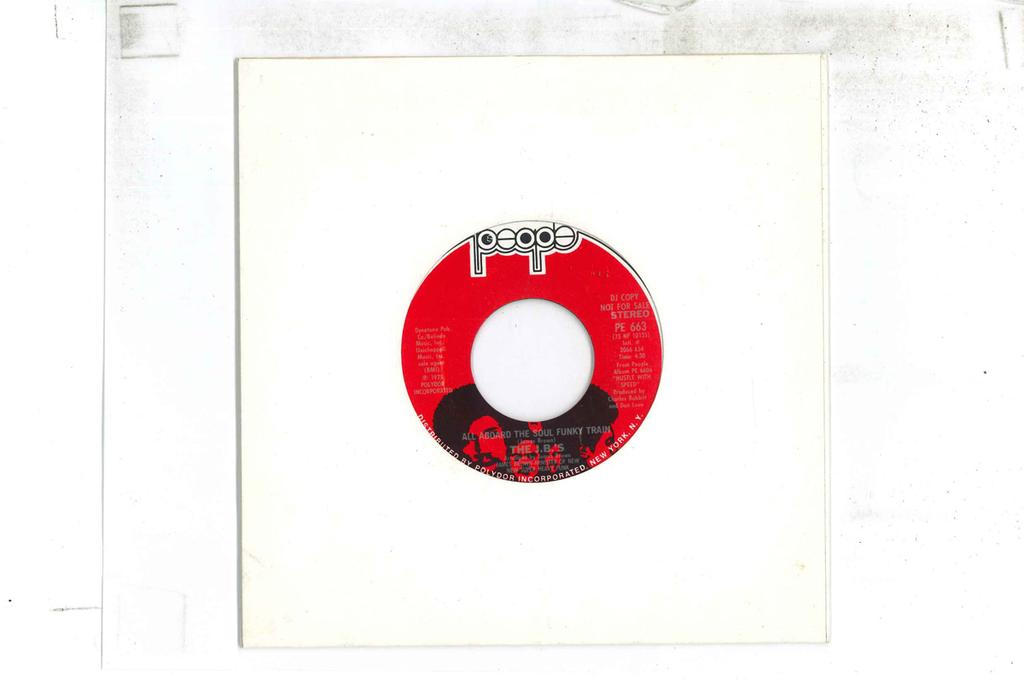 7inch Record J.B.S All Aboard The Soul Funky Train PE663PROMO PEOPLE 1975 US SoulFunk Used