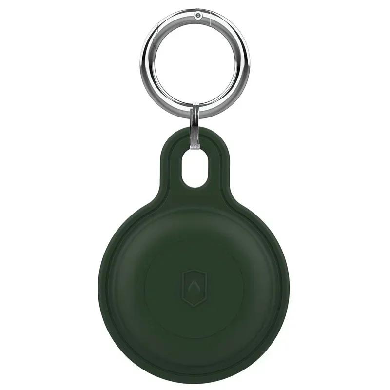 Силиконовый брелок для кейса Apple Airtags Защитная крышка для путешествий Водонепроницаемый держатель Air tag Аксессуары для трекера Кейс AirTag