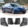 4X Заглушка торца рейлинга багажника на крыше для Tesla Model 3 2017-2020