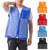 Volunteer Waistcoat Soft Hollow Out Breathable Volunteer Waistcoat Unisex Plus Size Uniform Outdoor Vest Fishing Cargo Vest Women Garment