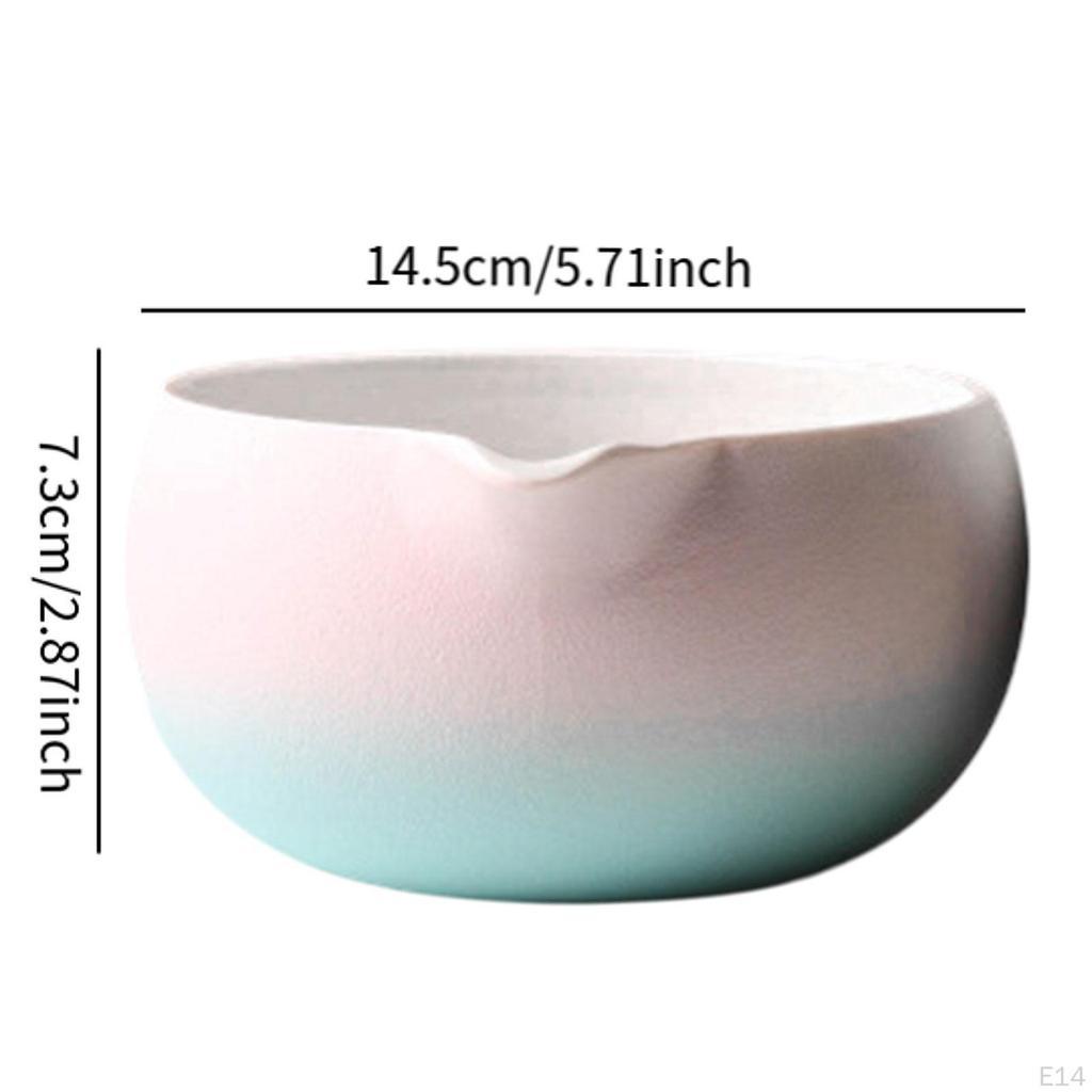 Керамическая чаша для матча с носиком для смешивания чая для домашнего офиса