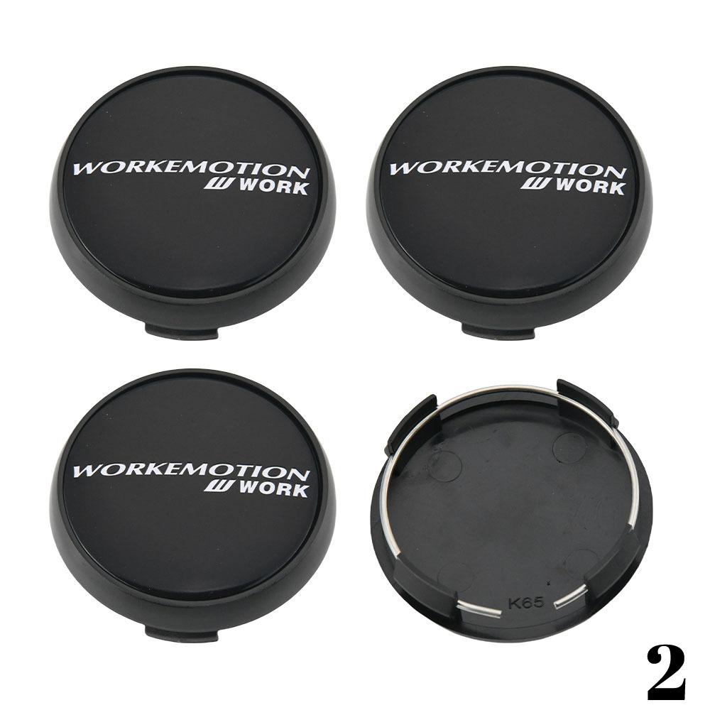 WORK EMOTION Wheel Center Cap 65mm VS EQUIP MEISTER Emblem Sport Rim Hubcap 66mm Wheel Cover Cap 68mm Car Styling Accessories