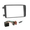 Kit Montage Autoradio 2 DIN - SOUNDWAY - Mercedes Classe C/CLK/Viano/Vito - Noir - Spécifique - Utilitaire Léger
