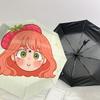 Клубничная Шляпа Приключенческий Зонт: Идеально для отдыха на природе с функцией автоматического открытия/закрытия, легкий и прочный для путешествий 183