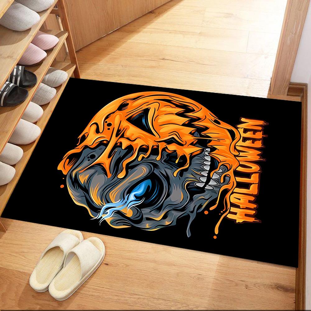 Halloween 90 Floor Rug Office Rug Perfect for Bedrooms Living Rooms Outdoor Entryway Antislip Carpet Decorate Offices Wedding Party Gift