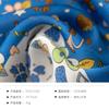 Spring Chiffon Floral 70 Small Square Scarf Women's High-end Professional Wear Scarf Commuting Simulation Silk Scarf