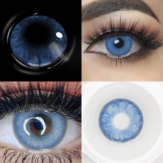 Eyeshare 2 шт./пара цветных контактных линз для глаз, цветные линзы для глаз, контактные линзы из драгоценных камней, красивая косметика для учеников, ежегодно