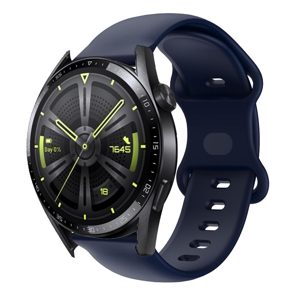 Силиконовый ремешок для Huawei GT2/GT3 Pro и Magic 20/22 мм с застежкой-бабочкой