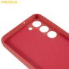 For Samsung Galaxy S23+ Case Precise Cutouts TPU Fiber Lining Shockproof Phone Cover