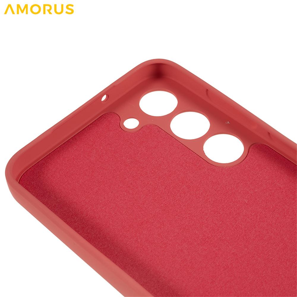 For Samsung Galaxy S23+ Case Precise Cutouts TPU Fiber Lining Shockproof Phone Cover