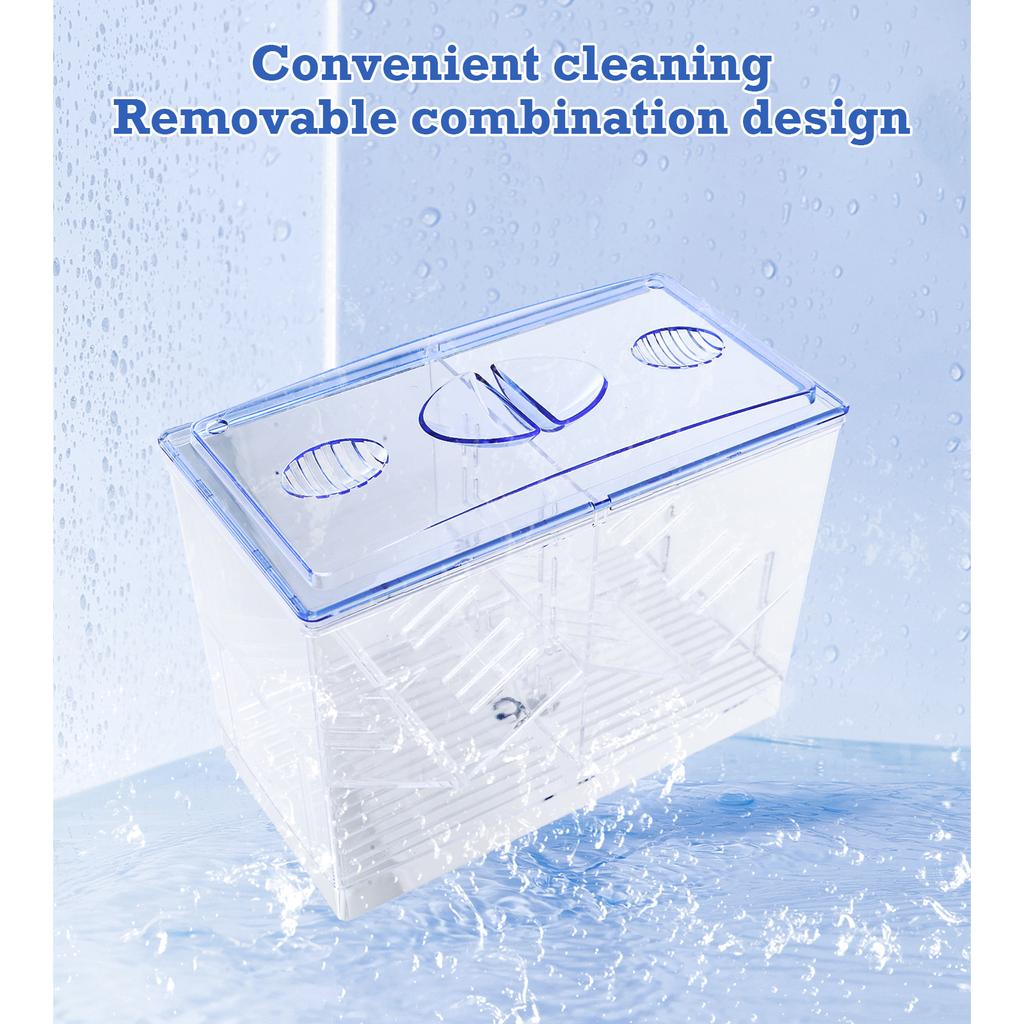 Нерестовики для аквариума, изоляционный бокс для мальков мелких рыб, инкубационные боксы для тропических рыб, прозрачный нерестовик