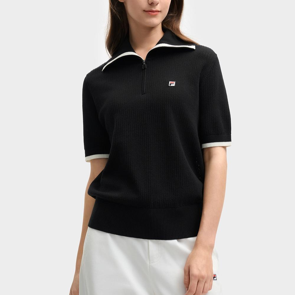FILA Knitwear Women's Jet Black F11W528407F-BK