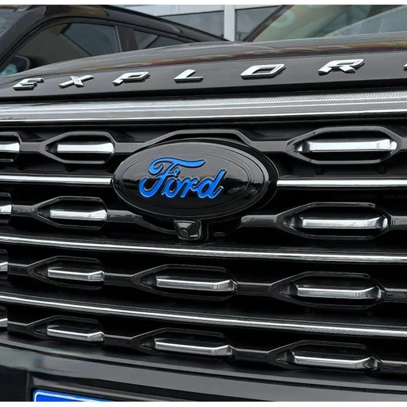 Горячая наклейка на автомобиль Для Ford Наклейка на руль автомобиля Передняя наклейка Задний значок для Ford Explorer Escape Escape ST Kuga Mondeo Focus