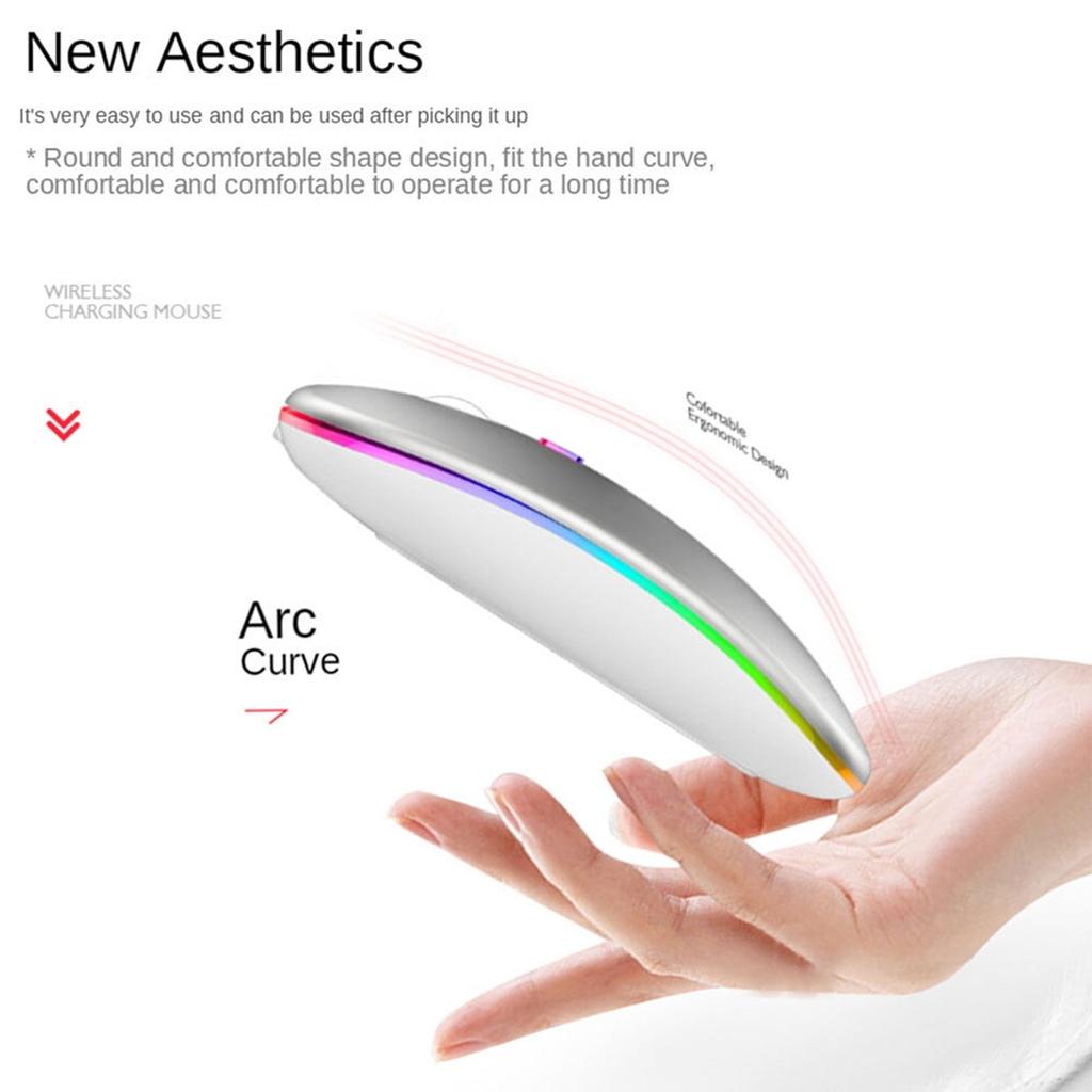 Беспроводная мышь, заряжающая бесшумную мышь, подходящую для нескольких устройств, мышь, Bluetooth-мышь