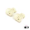 V1BWR47 Window Regulator Guide Clips Front Right for Pontiac Grand Am Sunfire Oldsmobile Alero Cutlass Chevrolet Cavalier Malibu