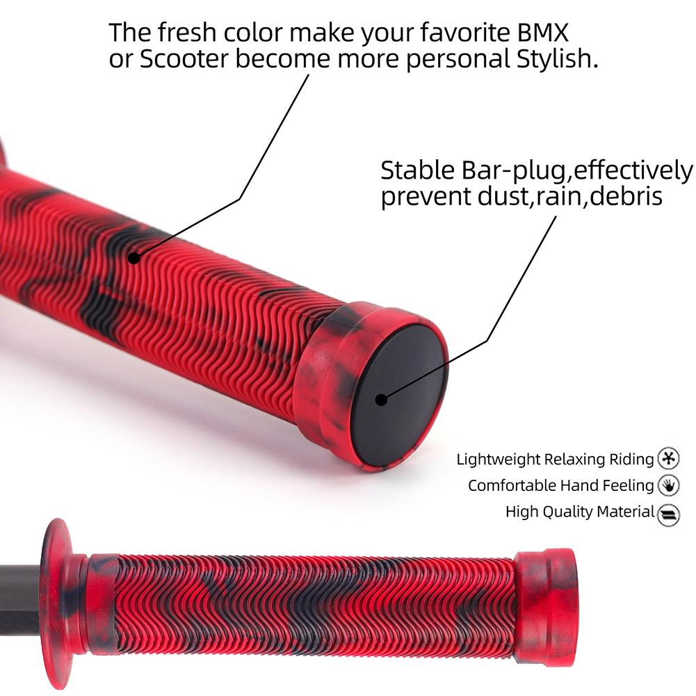 Резиновые ручки руля велосипеда Нескользящие чехлы на руль велосипеда Износостойкие чехлы на руль MTB для руля 22,2 мм