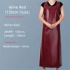PU Leather Work Smock Oil-proof Cooking Work Clothes Durable Cleaning Apron  Dog Grooming