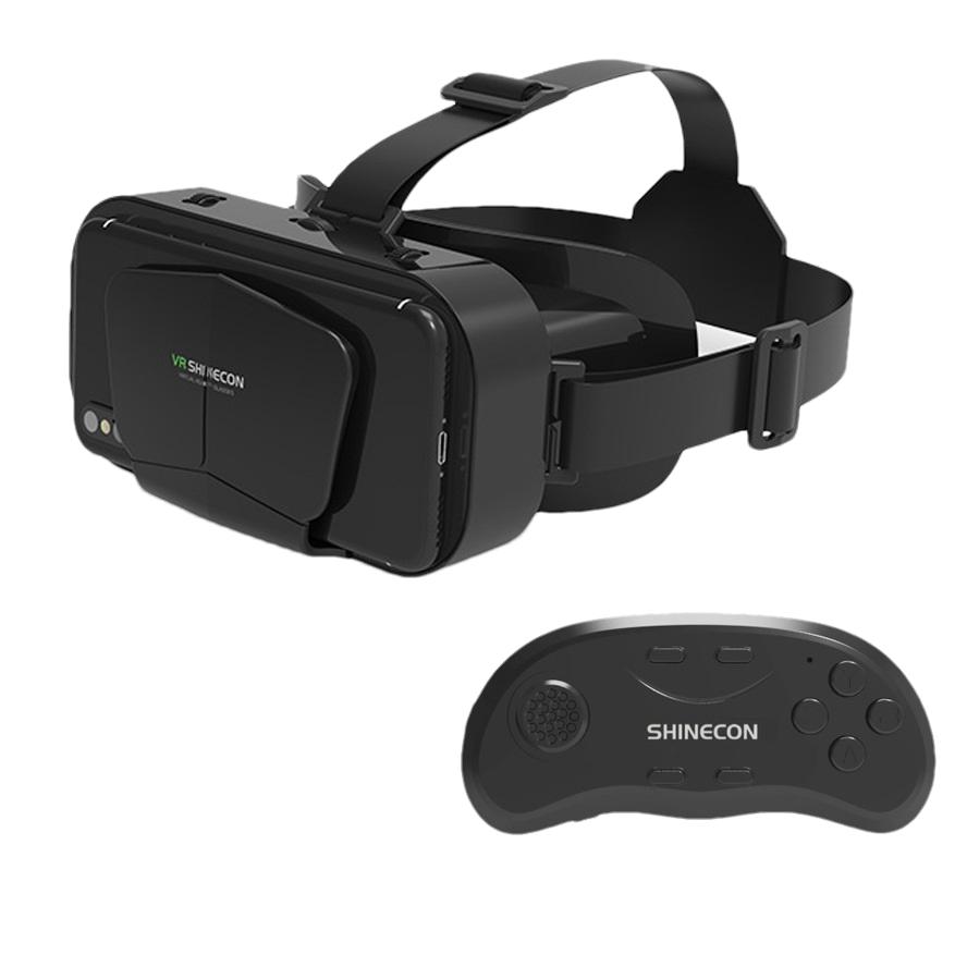 3D VR Игровые Очки, Панорамный VR Бокс для Ношения на Голове, для Смартфонов 4,7-7,0 Дюймов