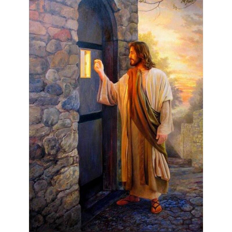 Полный 5D алмазная живопись Религия веры DIY Алмазная вышивка Алмазная мозаика Наборы для вышивки крестом Домашний Декор Подарок