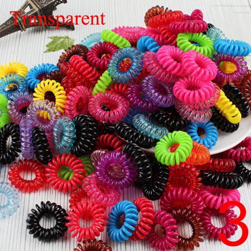 10 шт. Горячая распродажа Девушка Женщина Эластичная Резинка для Волос Держатель для Хвоста Резинка для Волос