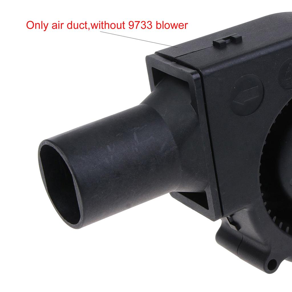 Пластиковый воздуховод диаметром 26/33 мм для вентилятора для барбекю 97x97x33 мм 5 В 12 В 9733 Вентилятор для приготовления пищи Вентилятор для коптильни Универсальный