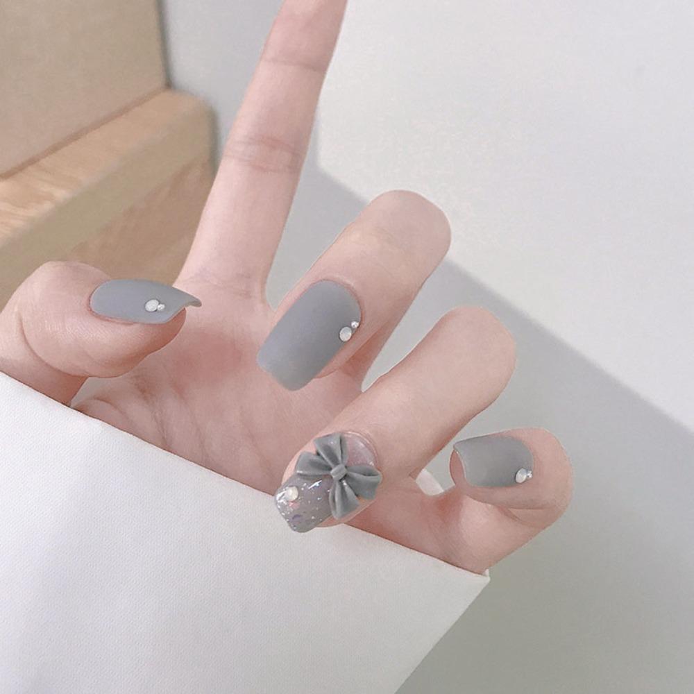 10PCS Bow Accessories Supplies 3D Rhinestone New Manicure Design  Hairclip