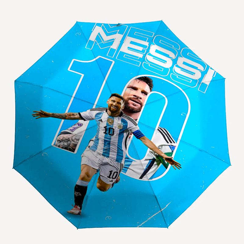 1pc Football Star Umbrella, Sun Protection, And UV Shielding. It Has Eight Sturdy Ribs for Outdoor Use And Perfect Gift