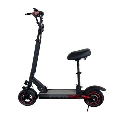 Портативный складной электросамокат M4 - 10-дюймовое двухколесное городское транспортное средство для поездок на работу, можно стоять или ехать.