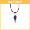 Lantern Pendant Necklace With Zinc Alloy Charms For Gothic Style Men Women