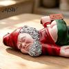 Resin Outdoor Lawn Ornament Funny Drunk Dwarf Garden Decoration, Gnome Statue, Sculpture Decorative Dwarfs for Patio Yard Decor, Weather Resistant