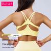 Women's Medium-High Intensity Cross-Border Sports Bra - Shockproof & Supportive for Running and Yoga