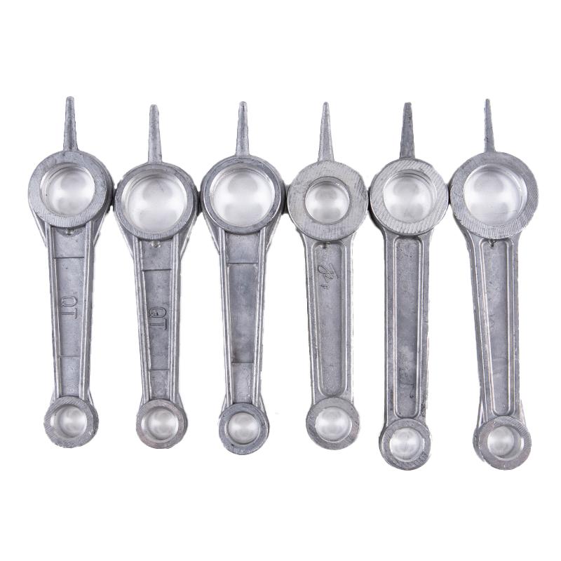 1 шт. шатун воздушного компрессора серебряный тон из алюминиевого сплава для воздушного компрессора