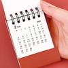 Creative Mini Desk Calendar Thick Paper Monthly Planner Gift 2024-2025 Calendar  Desk Decoration