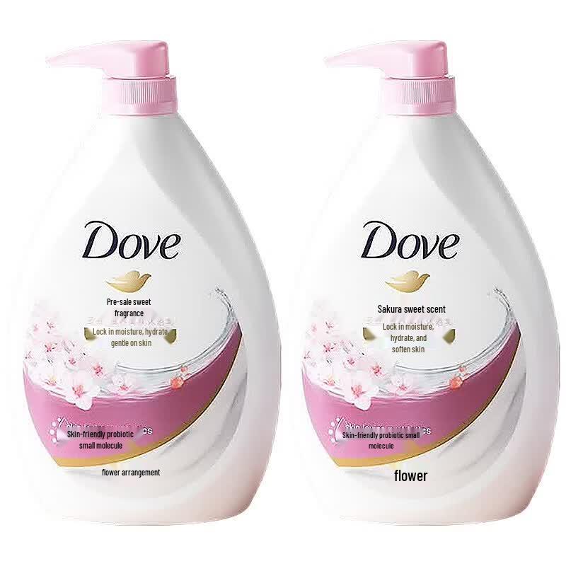 DOVE Питающий гель для душа «Цветок вишни»