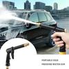 Portable High-pressure Water Gun For Cleaning Car Wash Machine Garden Watering Hose Nozzle Sprinkler Foam Water Gun