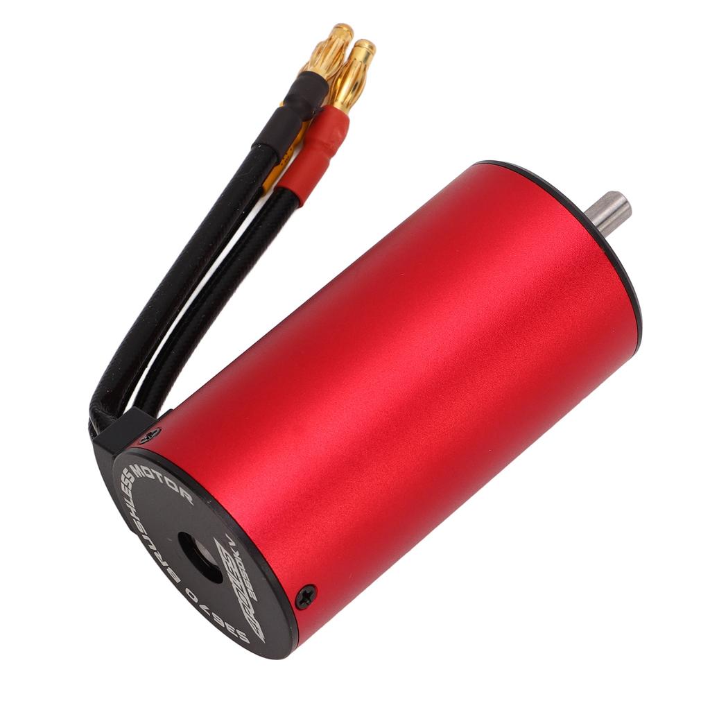 S3670 2650KV RC Brushless Waterproof Motor Aluminum Alloy RC Brushless Motor for Traxxas 18 RC