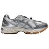 Asics Гель Кахана TR V4 Дышащие Низкие Повседневные Кроссовки Унисекс Серебристые Кроссовки 1203A866-100