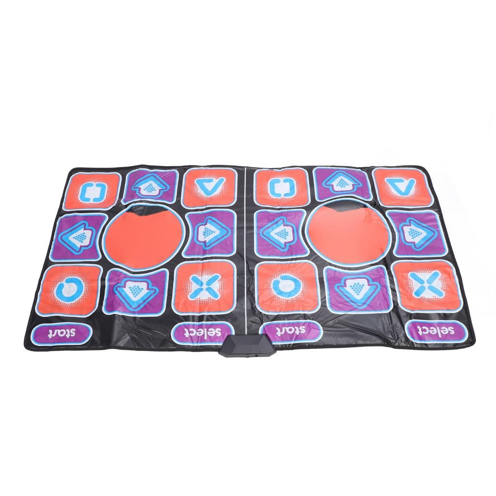 Беспроводной танцевальный коврик с высокой чувствительностью, портативный электронный танцевальный коврик для фитнеса