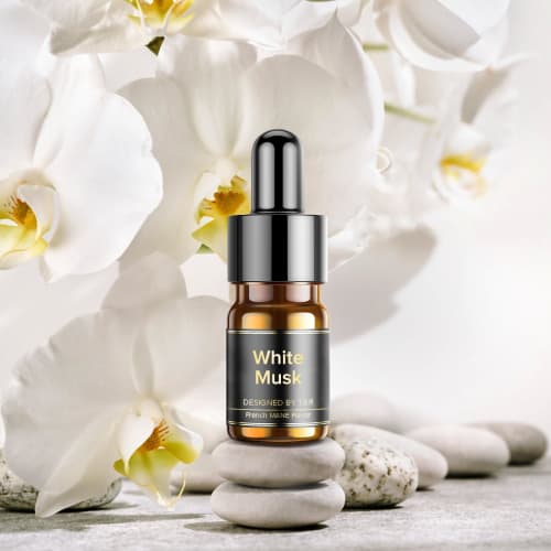 Ceeniu Essential Oil Aroma [SGS Certified - Experience the Allure of Natural Fragrances] Soft French Natural Fragrance (Scent: White Musk) for Car, Ro