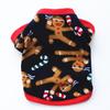 Милая одежда для собак с принтом черепа, зимнее теплое флисовое пальто для маленьких собак, одежда для щенков французского бульдога, одежда для чихуахуа