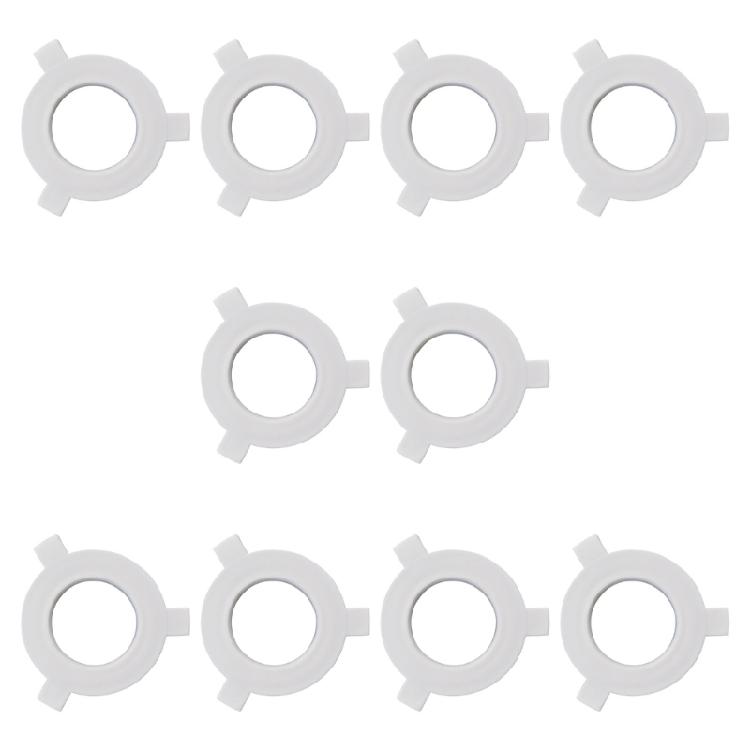 10Pcs/set E27 to E26/E14/11mm Interchangeable Socket Adapter Lamp Shade Reducer Washer For Home Office Lighting