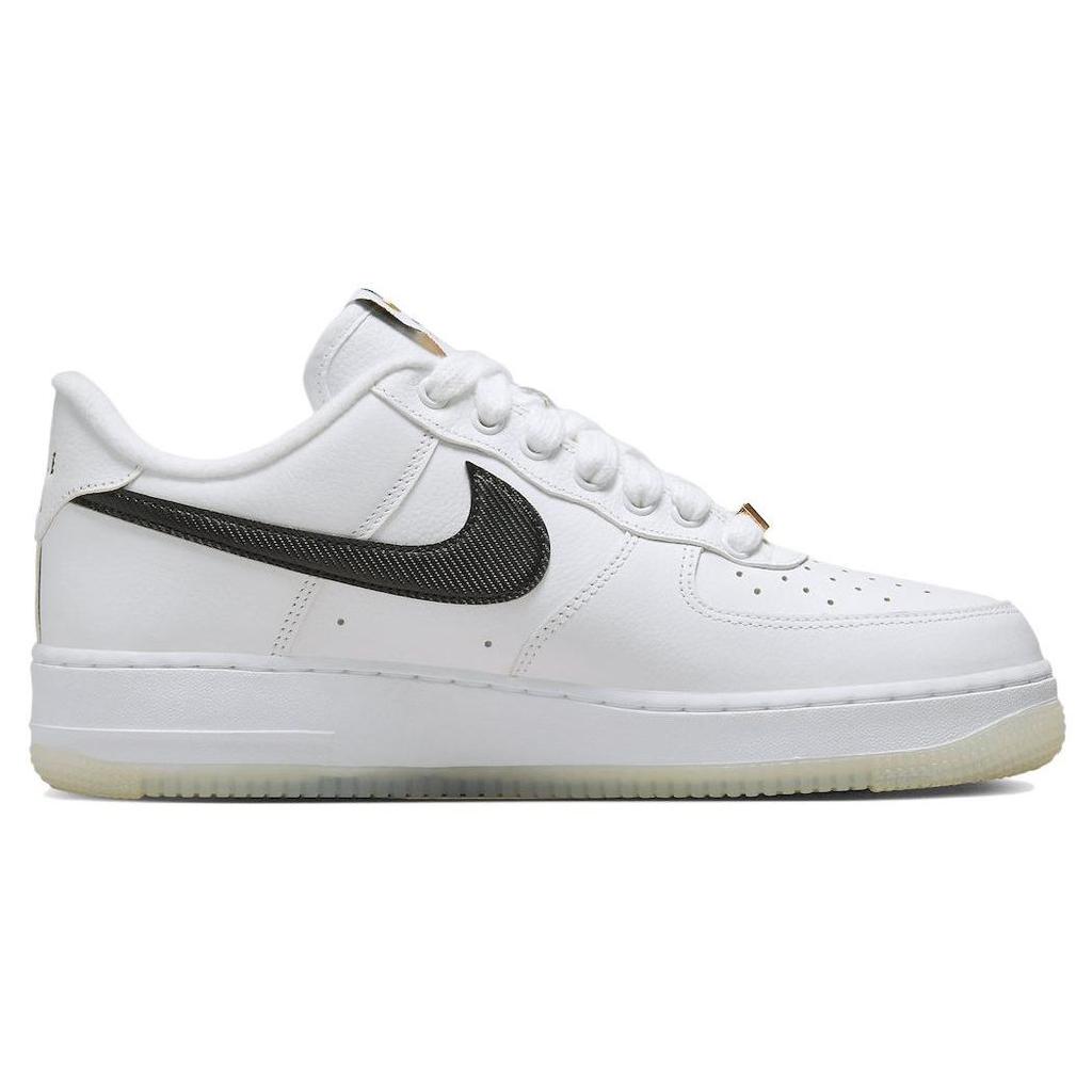 Nike Air Force 1 07 Bronx Origins Men Sneakers White Black Metallic-Gold DX2305-100