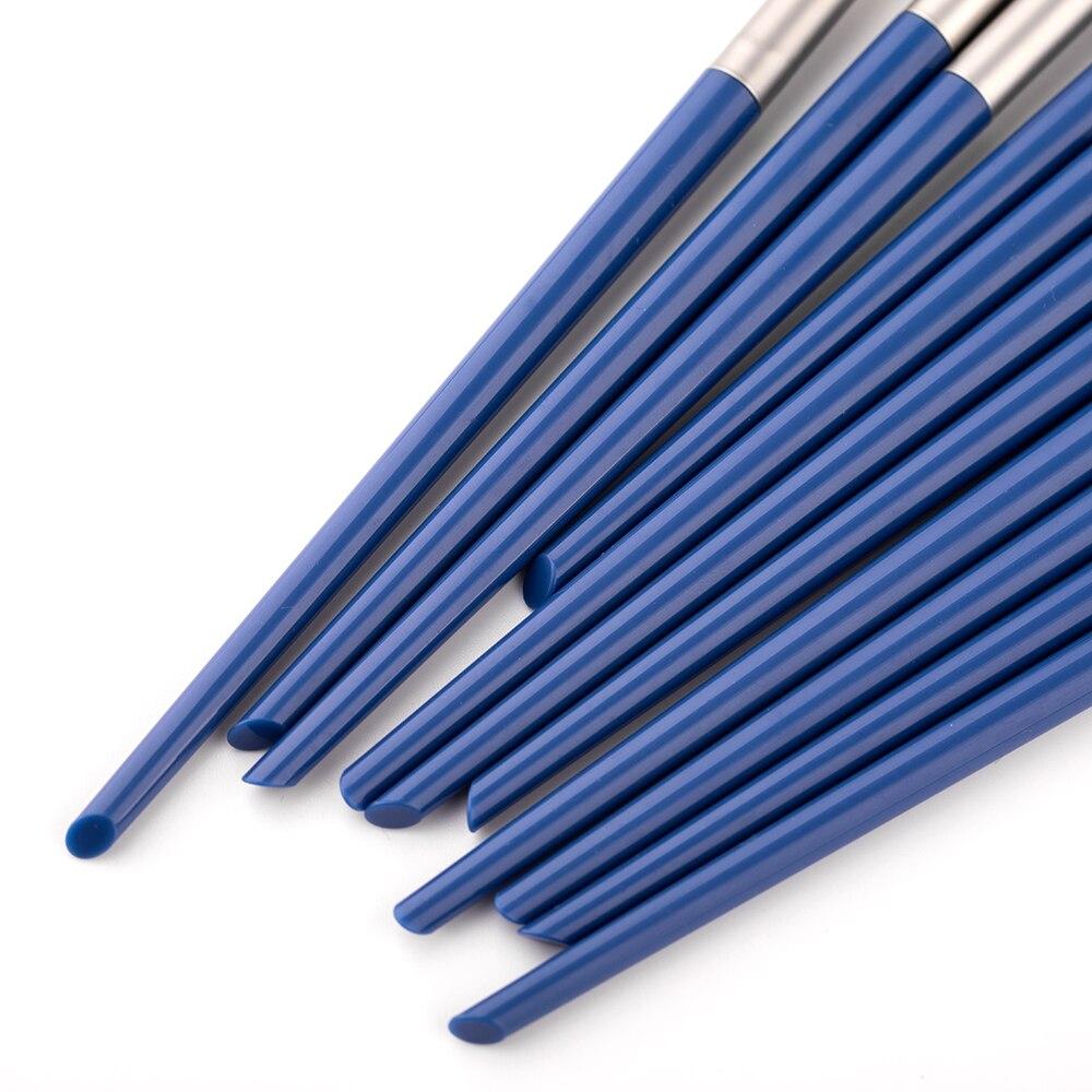 12 шт., кисти для макияжа для теней, кисть для растушевки бровей, кисть для подводки глаз, шерстяные волосы, маленькая веерная кисть, косметический инструмент