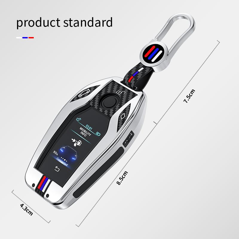 Car Key Case Cover Key Bag For BMW G05 X5 G30 G12 G11 G32 G31 5 7 Series I8 I12 I15 G01 X3 G02 G07 Interior Accessory
