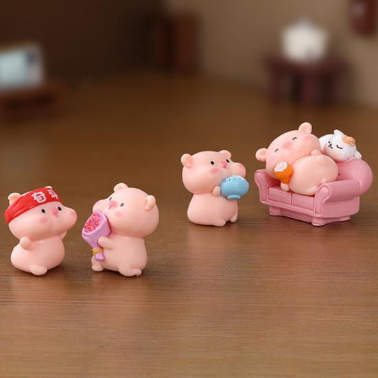 Орнамент Great Pig Компактный Розовый Орнамент