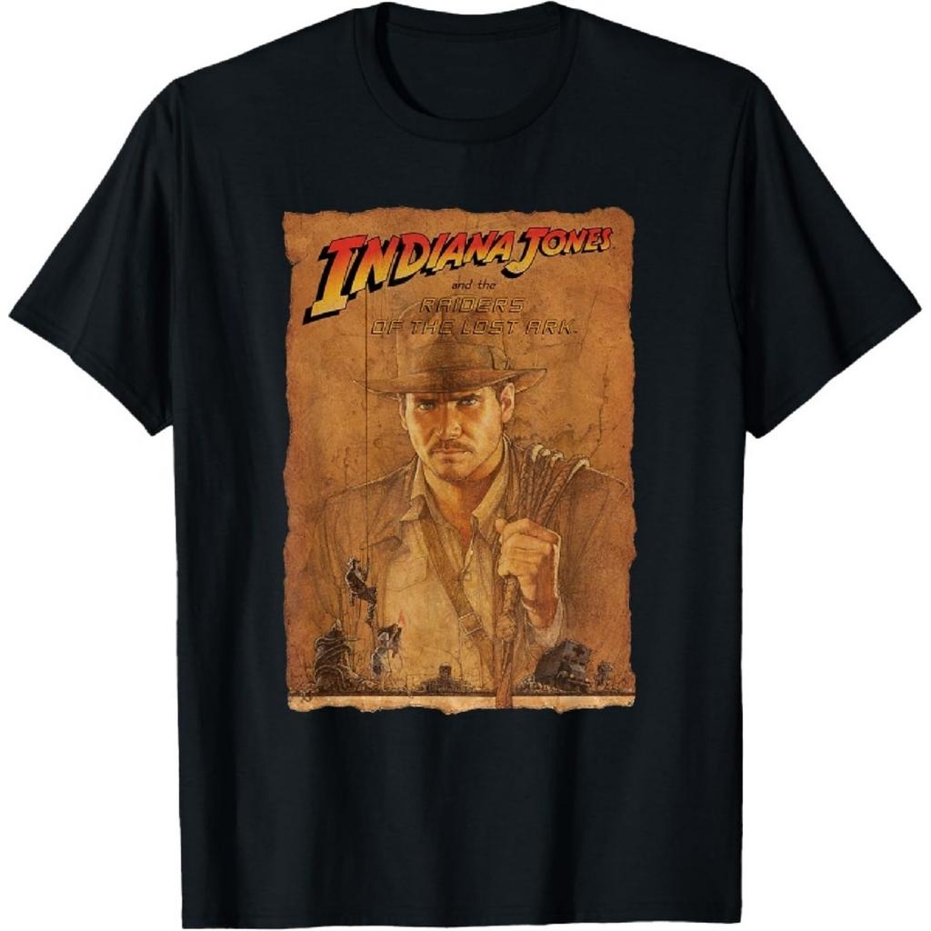 Футболка с арт-принтом постера фильма Lucasfilm Indiana Jones Raiders of the Lost Ark