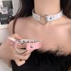 Love Collar Collarbone Chain Neck Strap Laser Love Pendant Collar Choker Luminous Necklace