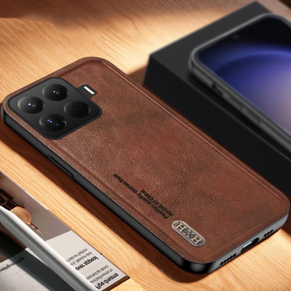 Чехол для Xiaomi 15T Pro Матовая текстура Ретро водостойкий Противоскользящий Задняя крышка для Xiaomi 15T