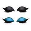 2 Lazy Stickers Eye Shadow Eyelash Pairs Reusable Eye Makeup Stickers