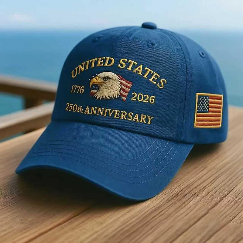 Флаг США Орел Бейсболка Вышивка Повседневная Дышащая Спортивная Шляпа Для улицы Защита от солнца Папины Шляпы Для Женщин Мужчин